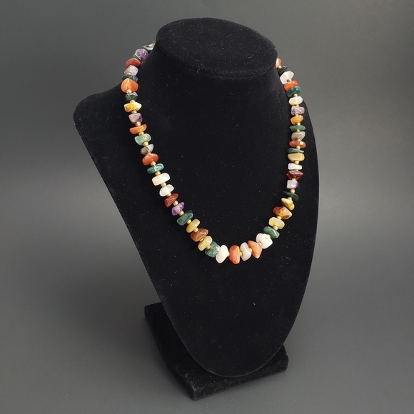 Jewelry - BRAZIL MIX Gorgeous Bohemian Multistone Necklace